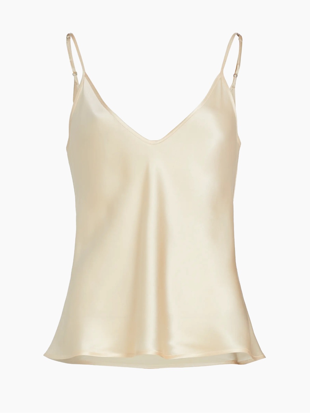 L’agence Lexi Silk Camisole In Pearl